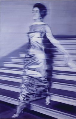 Gerhard Richter- Woman Descending a Staircase
